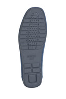 Geox Erkek Mavi Tivoli Süet Deri Loafer | Derimod