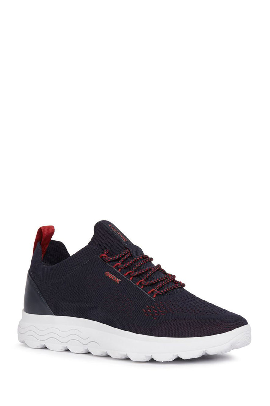 Geox Erkek Lacivert Spherica Bağcıklı Kumaş Sneaker