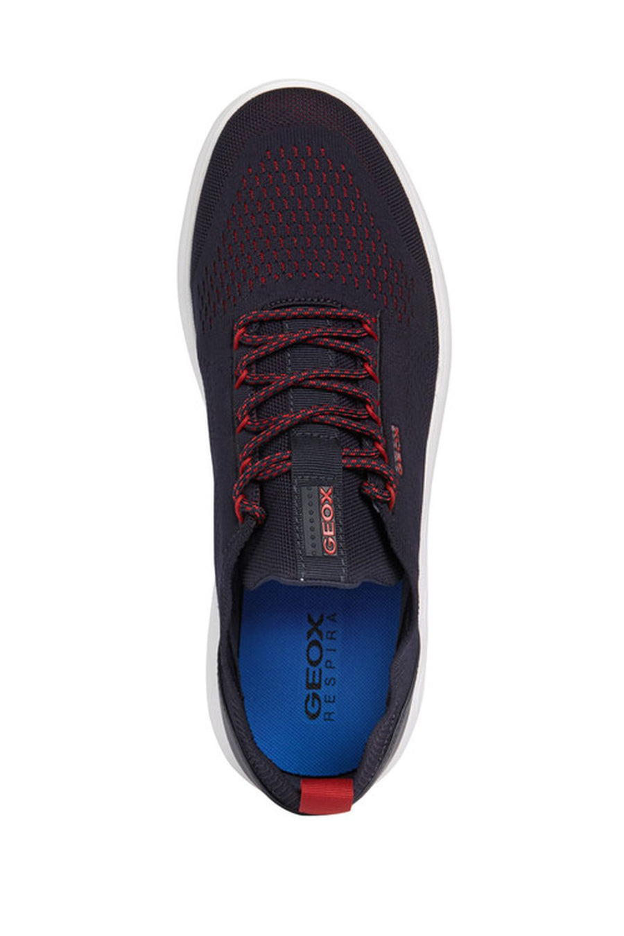 Geox Erkek Lacivert Spherica Bağcıklı Kumaş Sneaker
