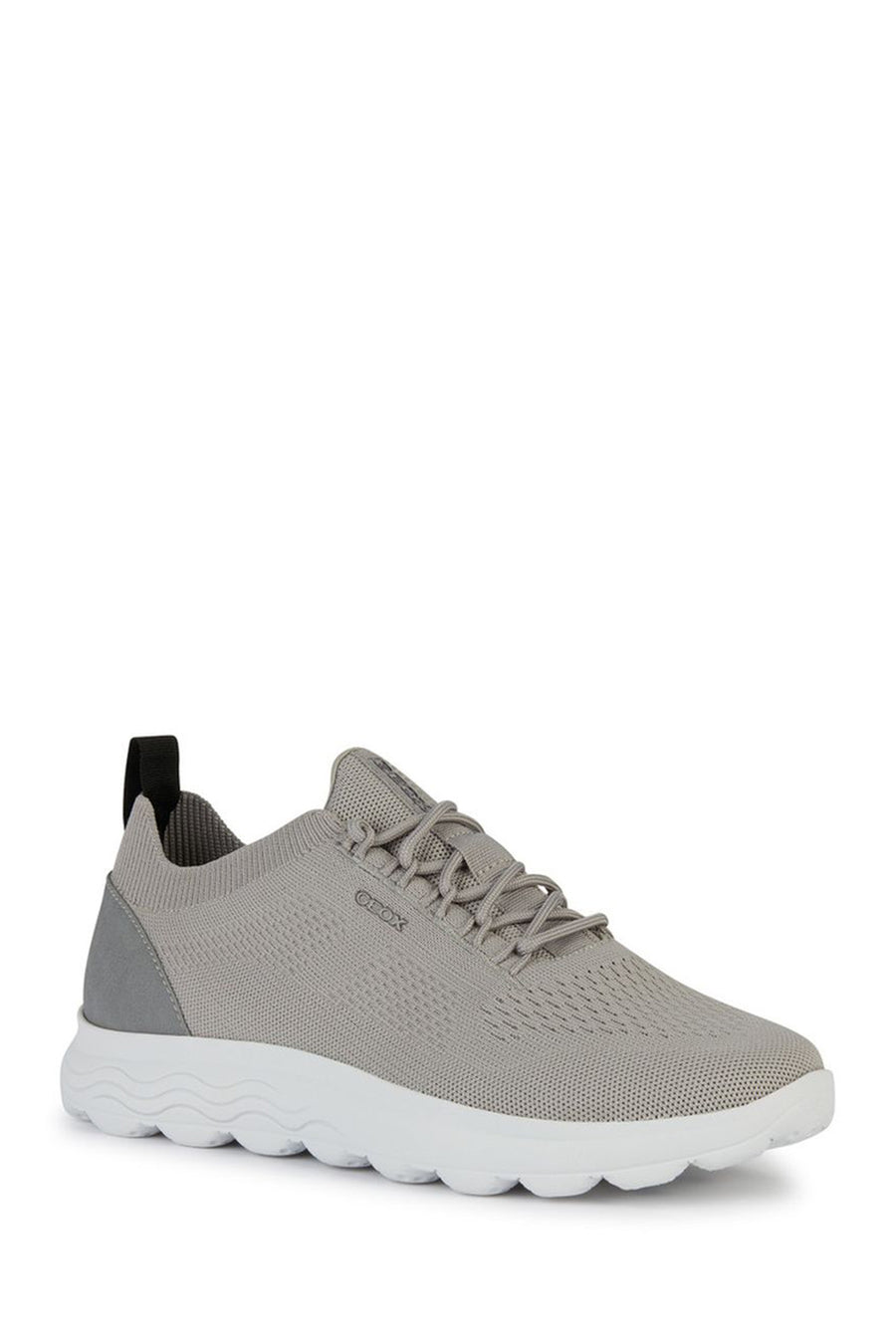 Geox Erkek Gri Spherica Bağcıklı Kumaş Sneaker