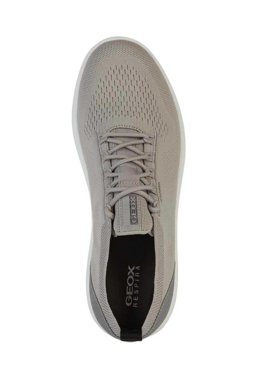 Geox Erkek Gri Spherica Bağcıklı Kumaş Sneaker