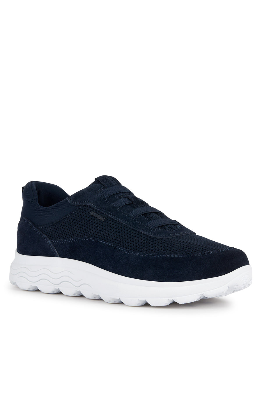 Geox Men's Navy Blue Spherica Ec2 Sneaker