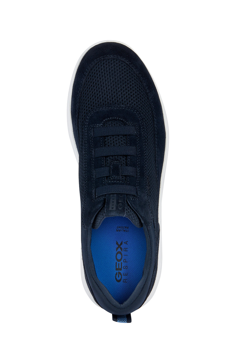Geox Men's Navy Blue Spherica Ec2 Sneaker