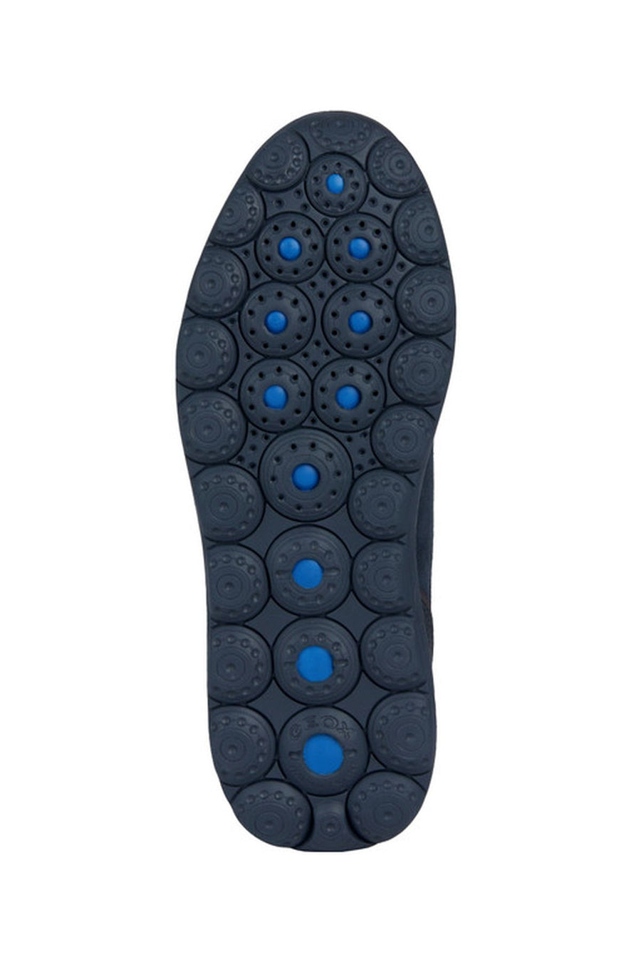 Geox Erkek Lacivert Spherica Süet Deri Detaylı Bağcıklı Casual Sneaker