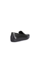 Geox Erkek Siyah Ascanio Deri Casual Loafer | Derimod
