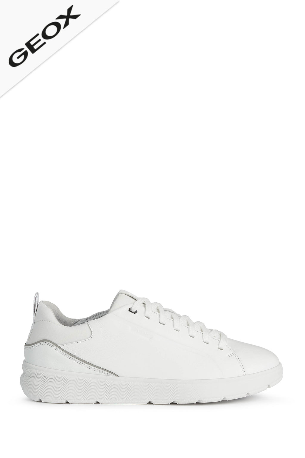Geox Erkek Beyaz U Spherica Ec4 Deri Sneaker