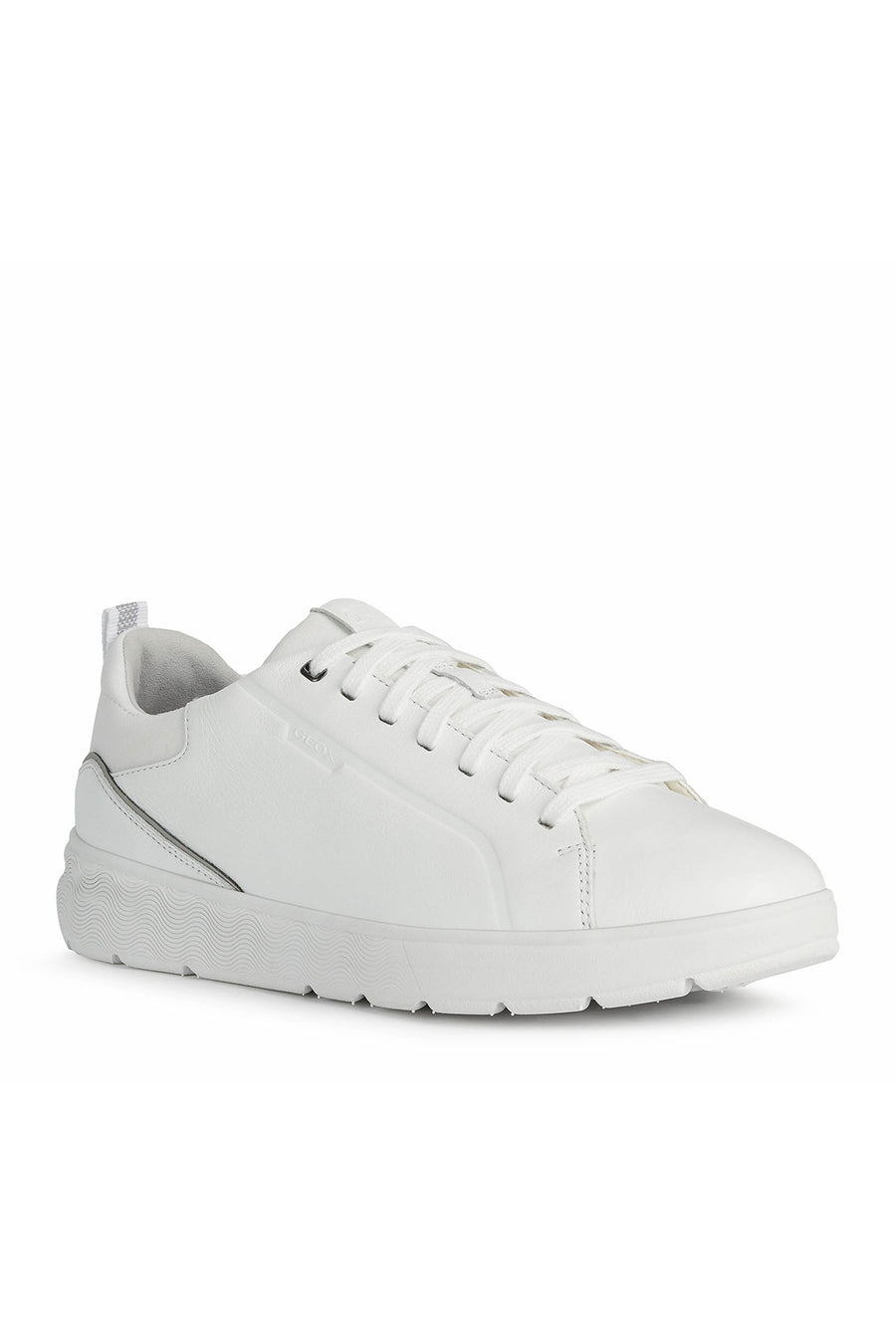Geox Erkek Beyaz U Spherica Ec4 Deri Sneaker