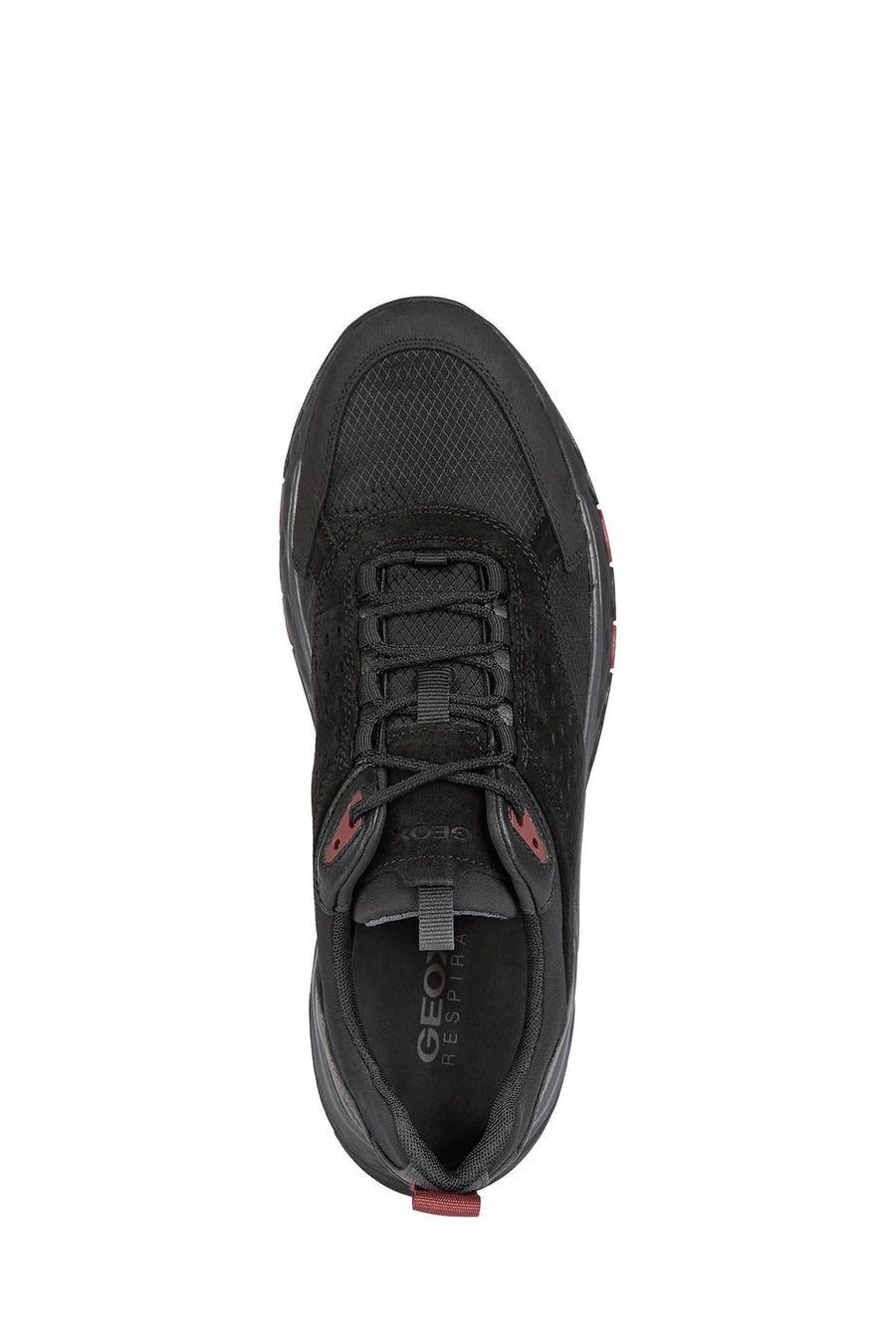 Geox Erkek Siyah Sterrato Sneaker
