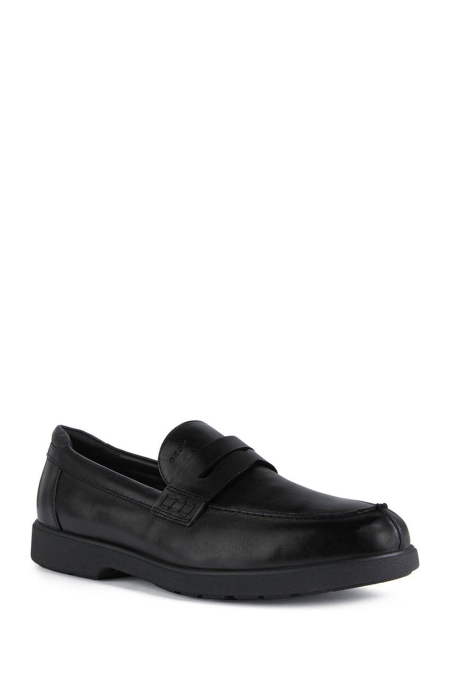 Geox Erkek Siyah Spherica Ec11 Deri Loafer
