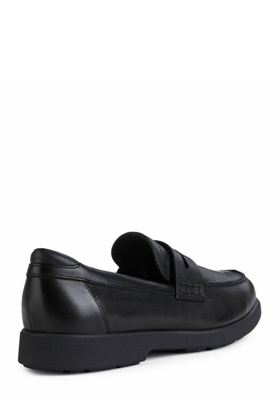 Geox Erkek Siyah Spherica Ec11 Deri Loafer