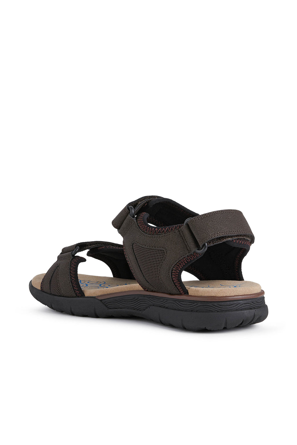 Geox Erkek Kahverengi U Spherica Ec5 Düz Sandalet