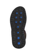 Geox Men's Brown U Spherica Ec5 Flat Sandals | Derimod