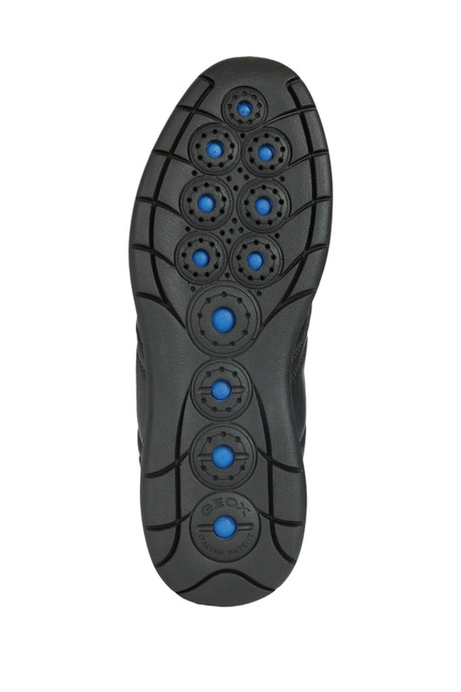 Geox Erkek Siyah Spherica Ec2 Deri Casual Sneaker