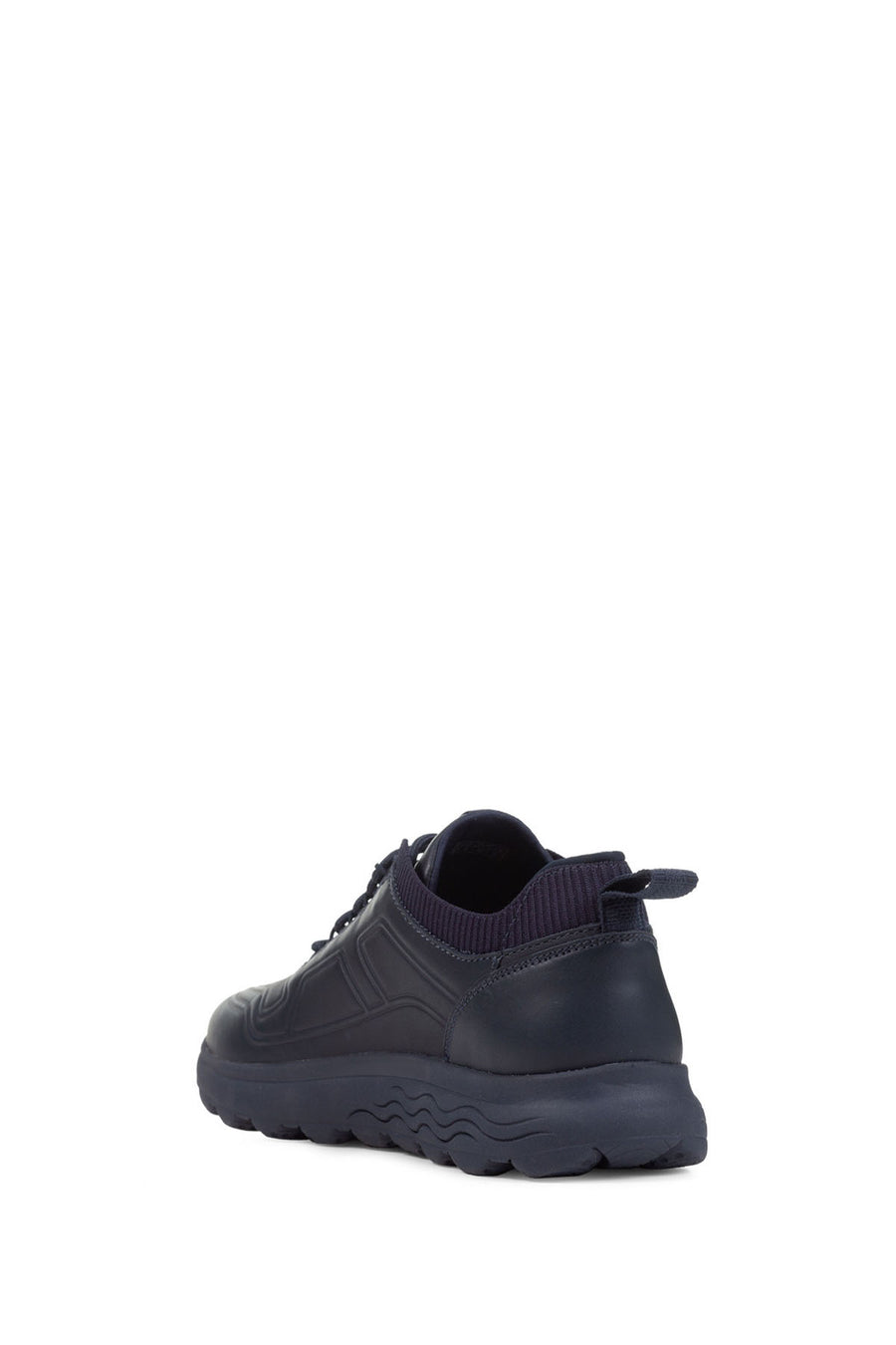 Geox Siyah Erkek Deri U Spherica Sneaker