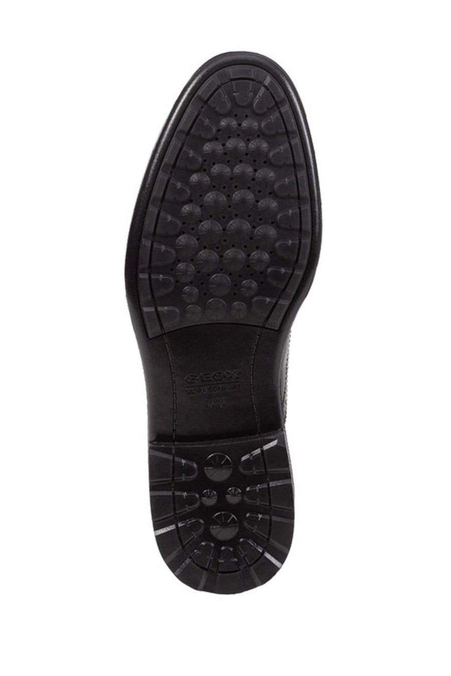 Geox Erkek Siyah Walk Pleasure Bağcıklı Deri Klasik Ayakkabı