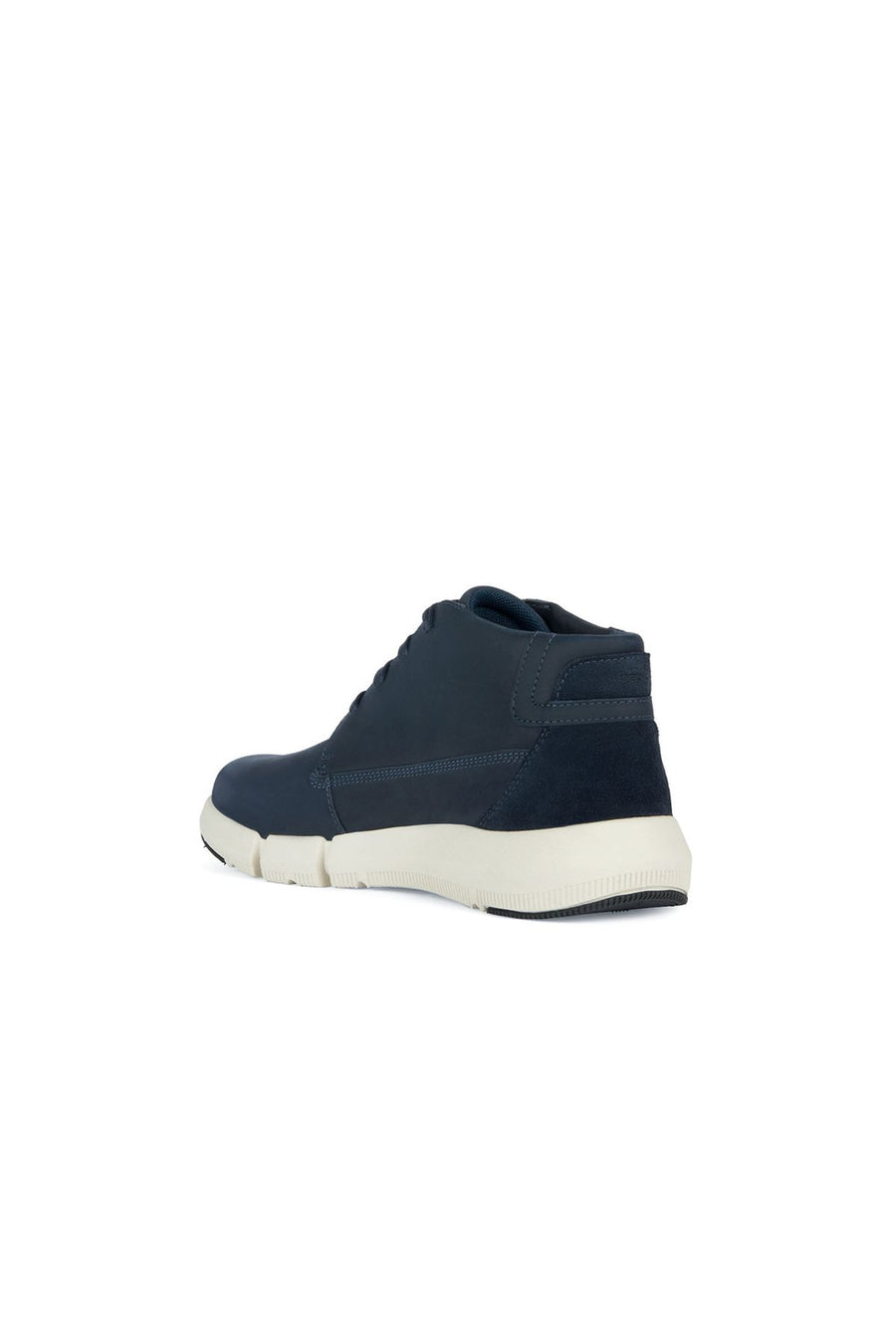 Geox Erkek Lacivert Adacter H Bağcıklı Deri Sneaker Bot