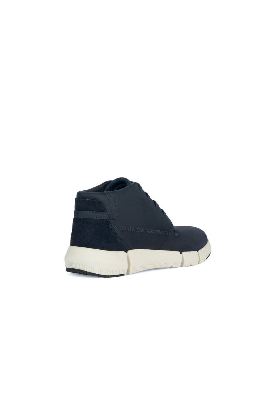 Geox Erkek Lacivert Adacter H Bağcıklı Deri Sneaker Bot