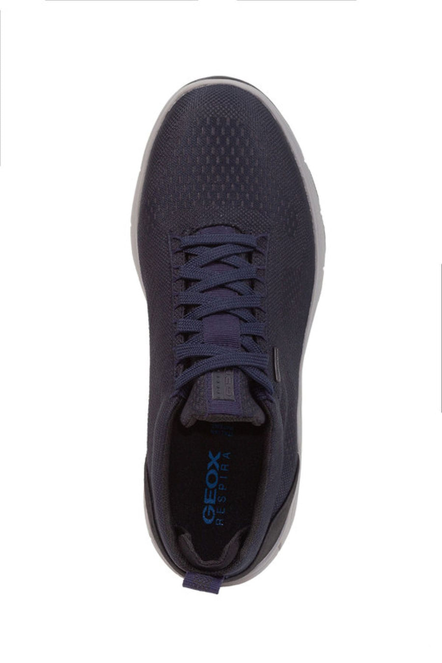 Geox Erkek Lacivert Spherica 4x4 Abx Bağcıklı Spor Sneaker