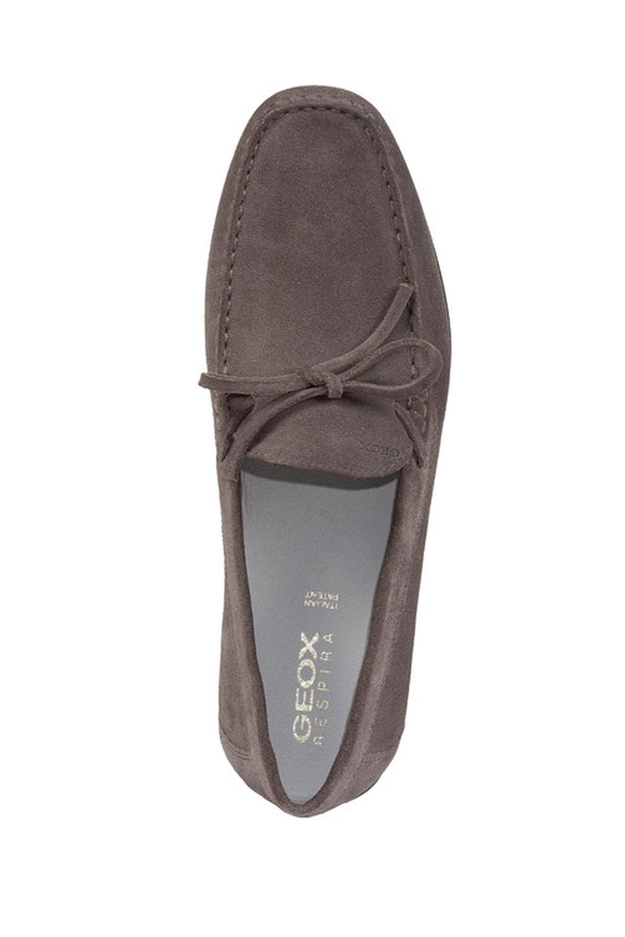 Geox Erkek Gri U Ascanio Süet Deri Casual Loafer