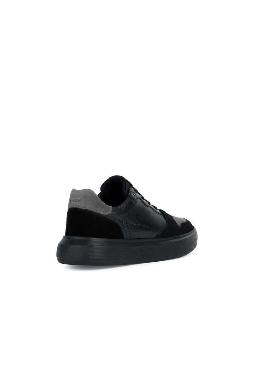 Geox Erkek Siyah Deiven Bağcıklı Deri Sneaker