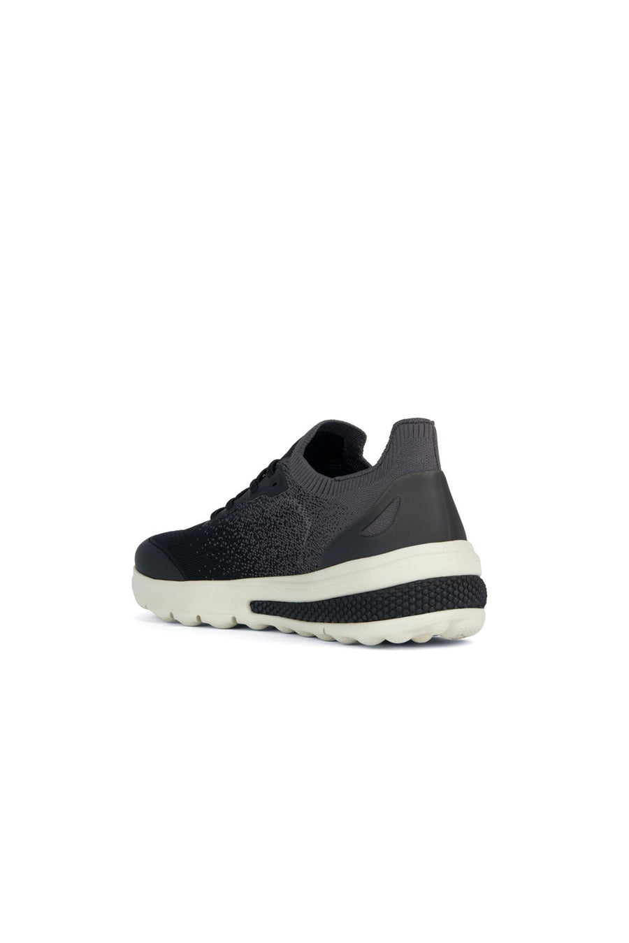 Geox Erkek Siyah Spherica Bağcıklı Kalın Tabanlı Sneaker