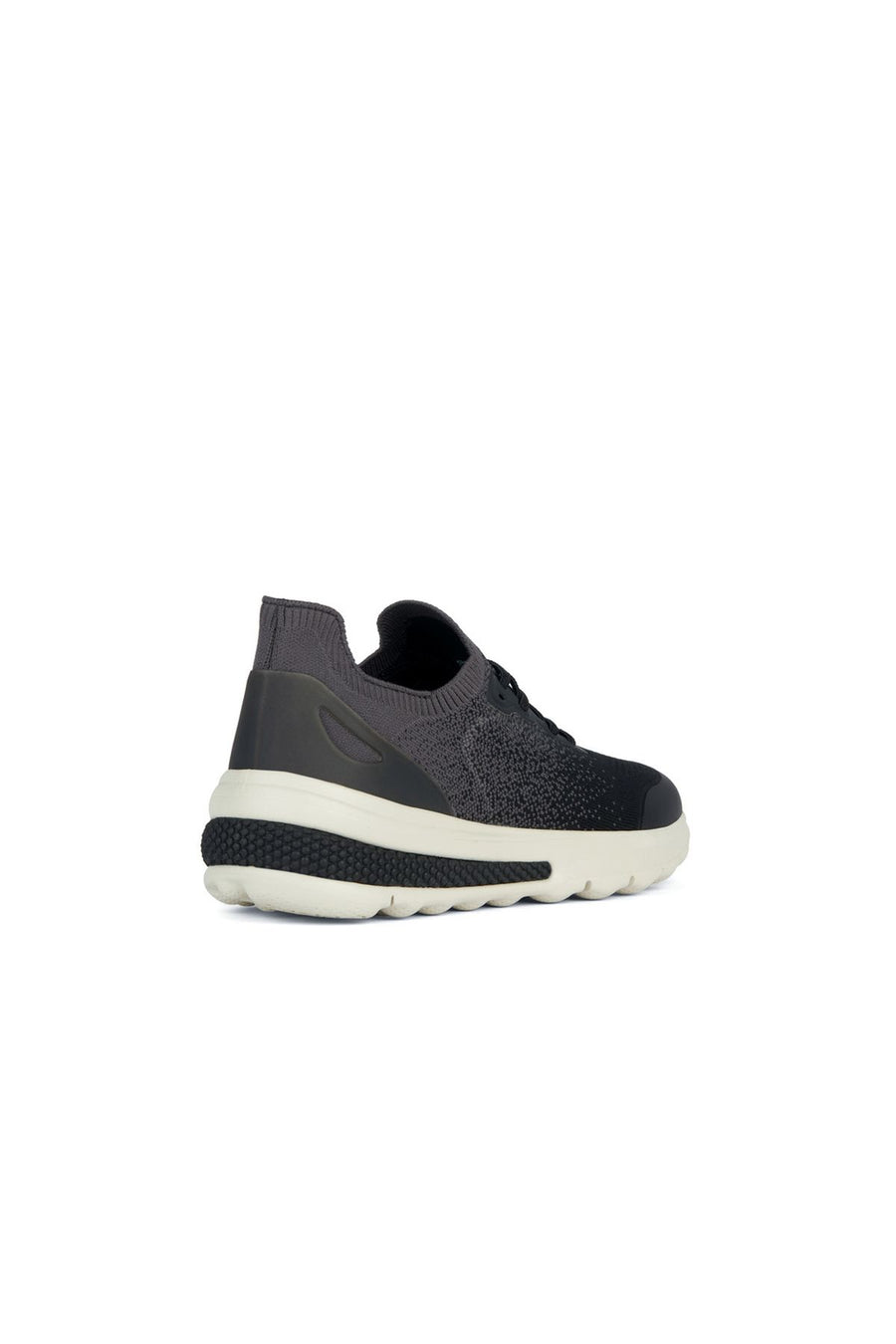 Geox Erkek Siyah Spherica Bağcıklı Kalın Tabanlı Sneaker
