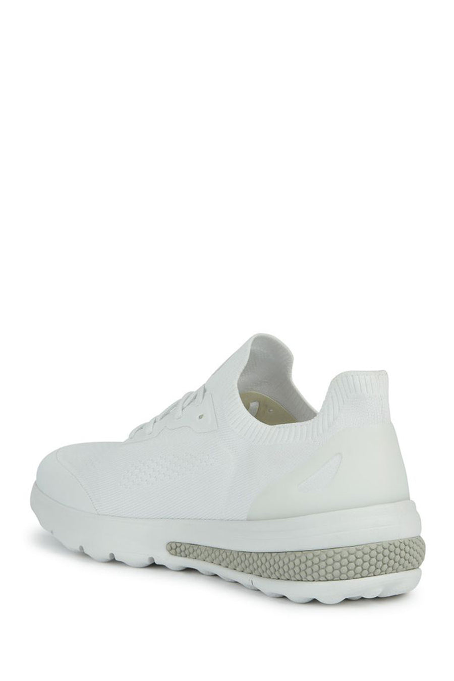 Geox Erkek Beyaz Spherica Actif Bağcıklı Kumaş Sneaker
