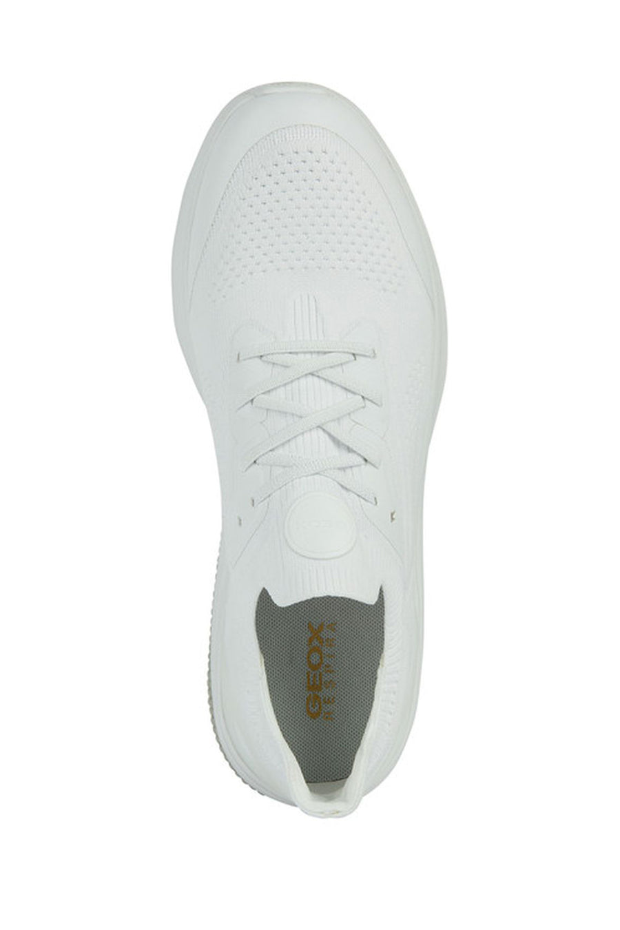 Geox Erkek Beyaz Spherica Actif Bağcıklı Kumaş Sneaker