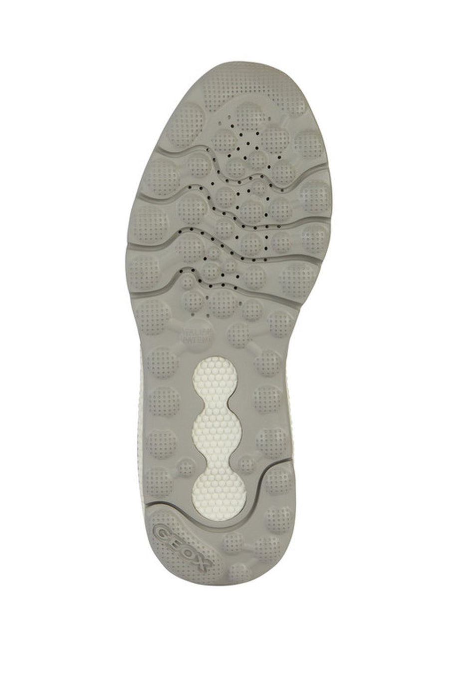 Geox Men's Gray Spherica Active Lace Up Fabric Sneaker