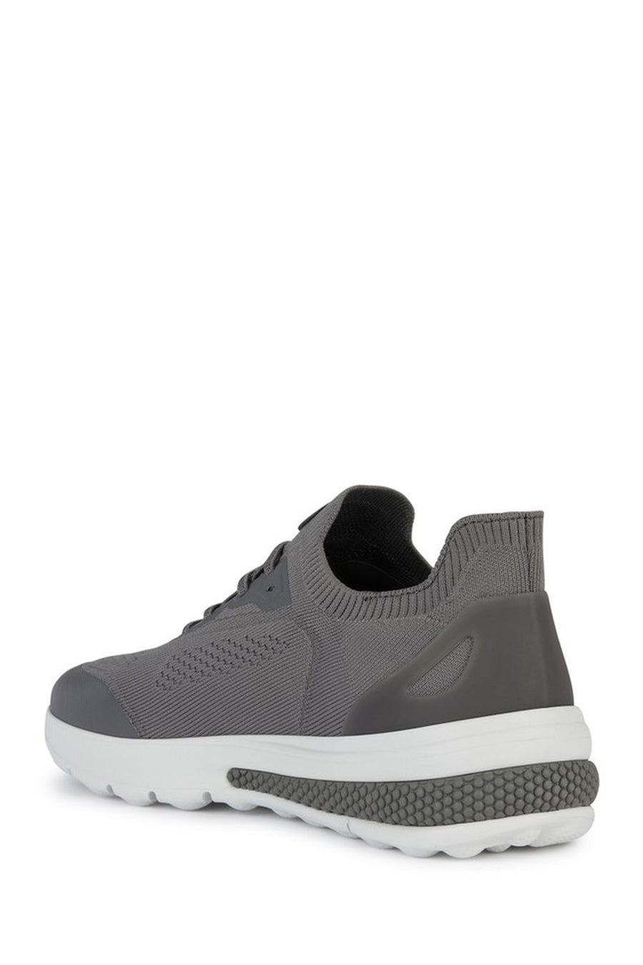 Geox Erkek Gri Spherica Actif Bağcıklı Kumaş Sneaker