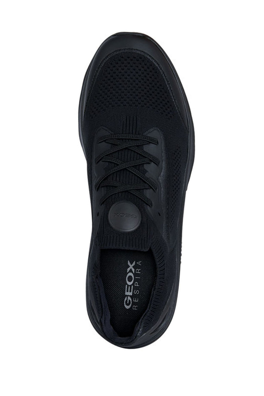 Geox Erkek Siyah U Spherica Actif Bağcıklı Sneaker