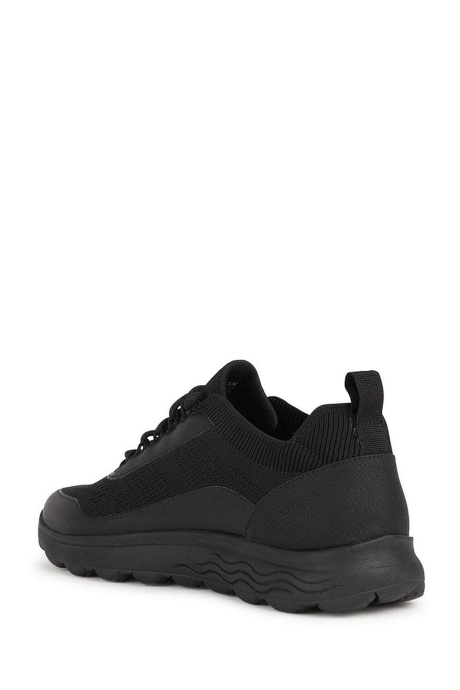 Geox Erkek Siyah Spherica Bağcıklı Kumaş Sneaker