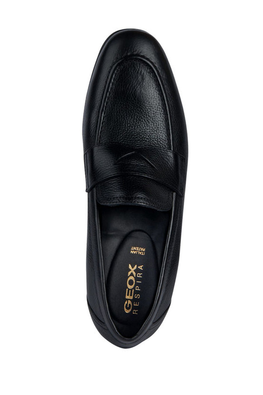 Geox Erkek Siyah Sapienza Deri Loafer