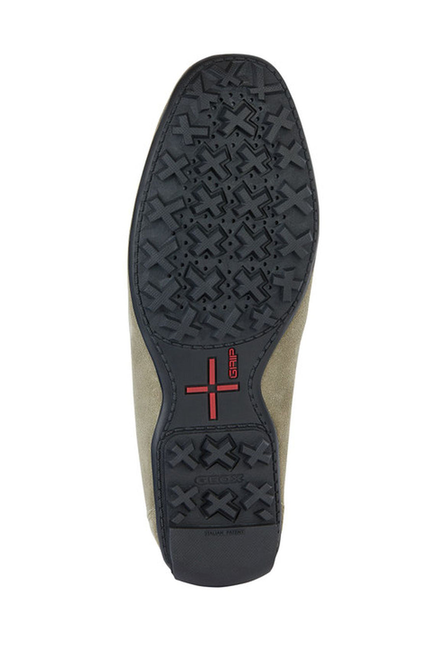 Geox Erkek Yeşil Kosmopolis + Grip Süet Deri Casual Loafer