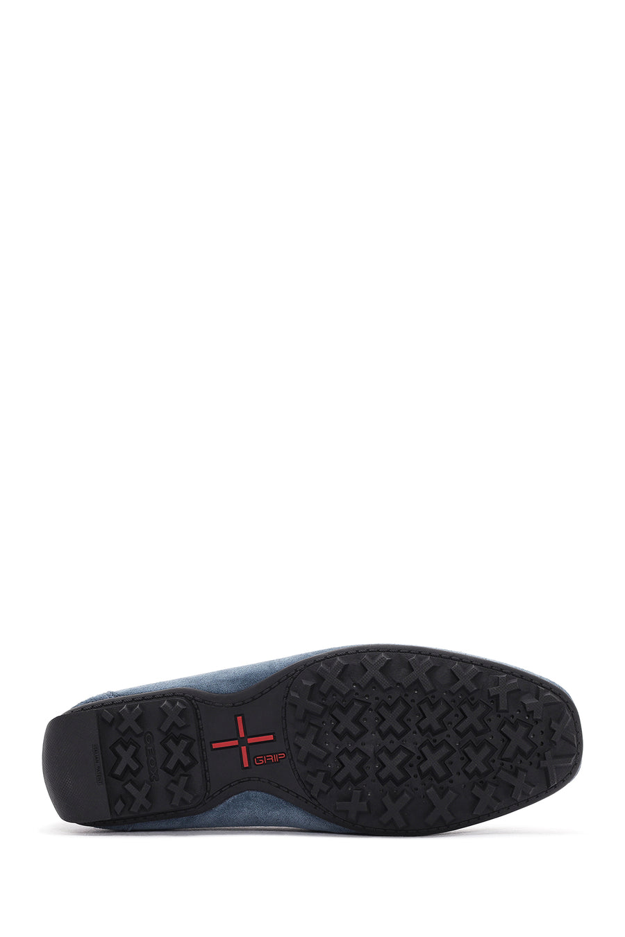 Geox Erkek Mavi Kosmopolis + Grip Süet Deri Loafer