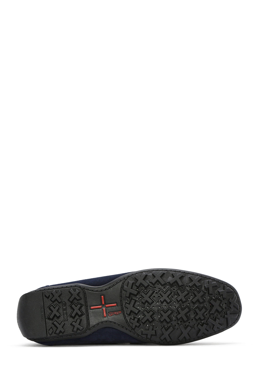Geox Erkek Lacivert Kosmopolis + Grip Süet Deri Casual Loafer