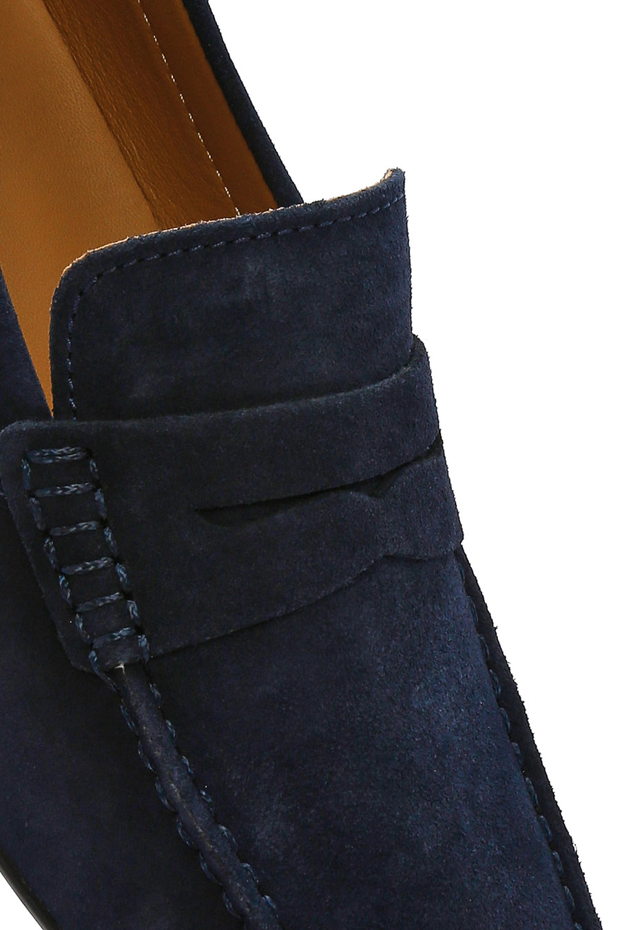 Geox Erkek Lacivert Kosmopolis + Grip Süet Deri Casual Loafer