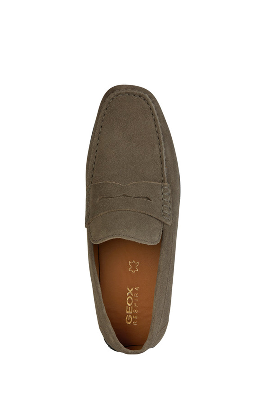 Geox Men's Mink Kosmopolis Suede Leather Casual Loafer