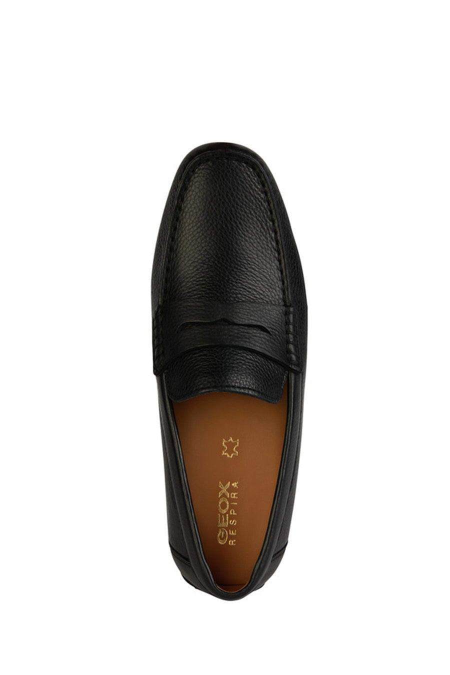 Geox Erkek Siyah U Kosmopolis + Grip B - Tum Deri Casual Loafer