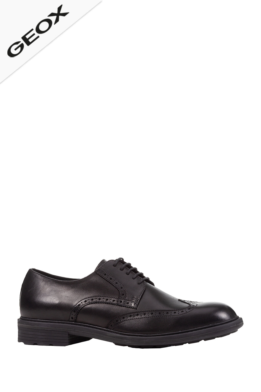 Geox Erkek Siyah Deri U Walk Pleasure Deri Casual Ayakkabı