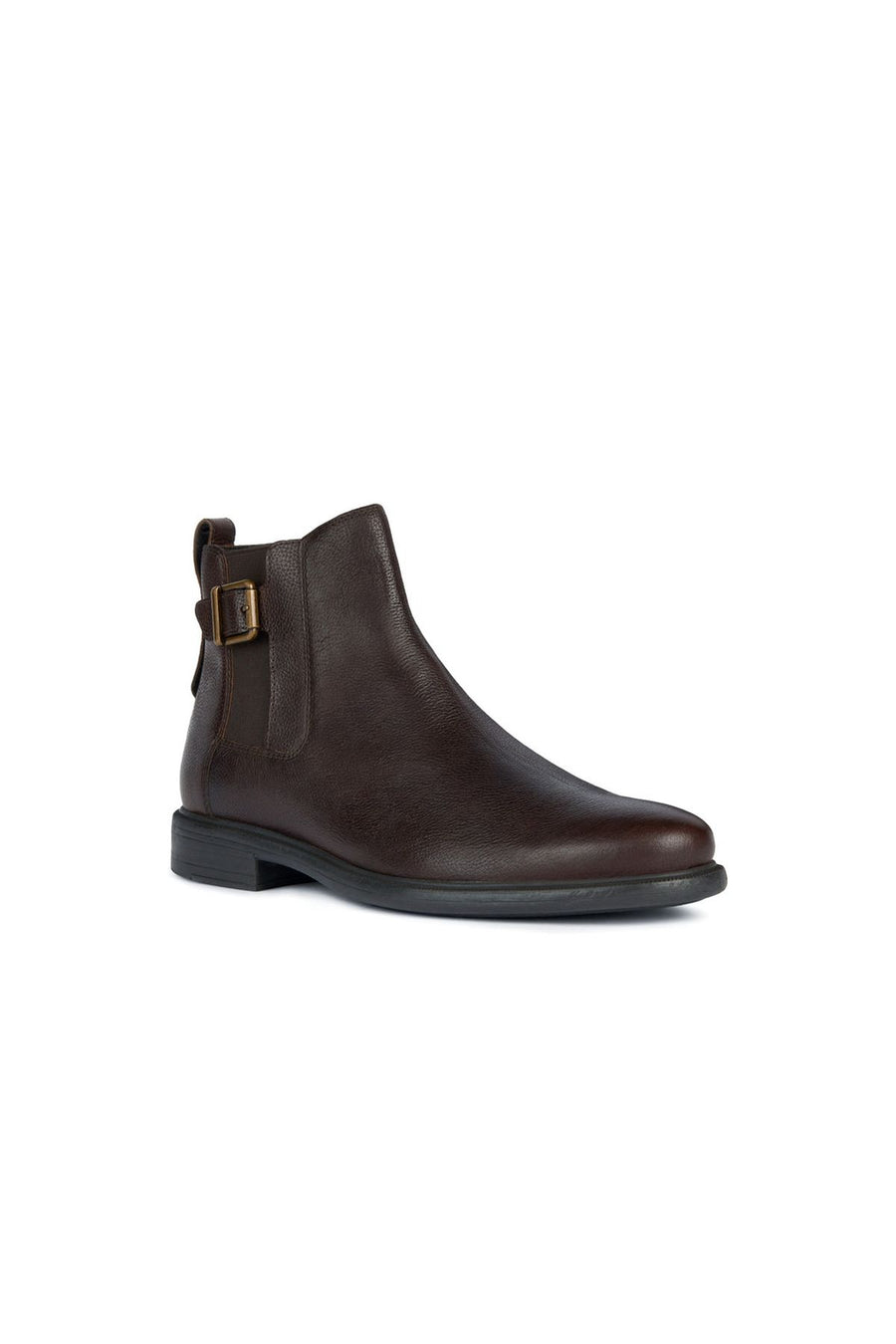 Geox Men's Brown Stivaletto Leather Boots
