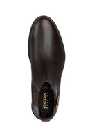 Geox Men's Brown Stivaletto Leather Boots | Derimod