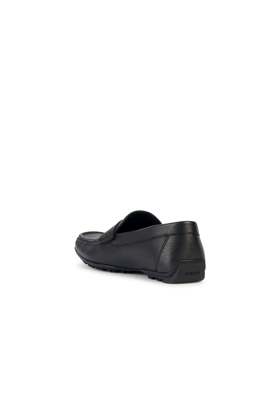 Geox Erkek Siyah Kosmopolis + Grip Deri Maskülen Loafer