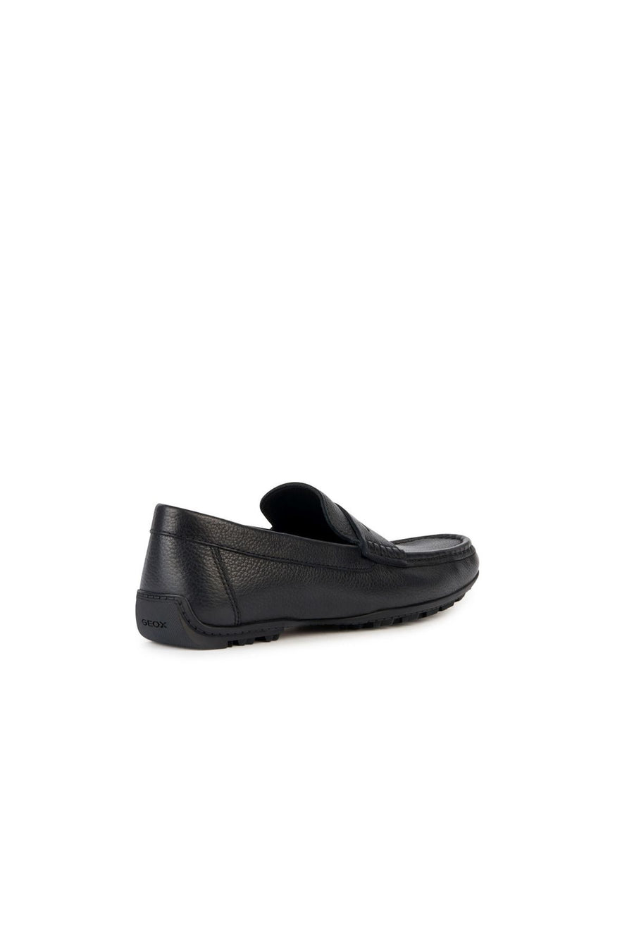Geox Erkek Siyah Kosmopolis + Grip Deri Maskülen Loafer