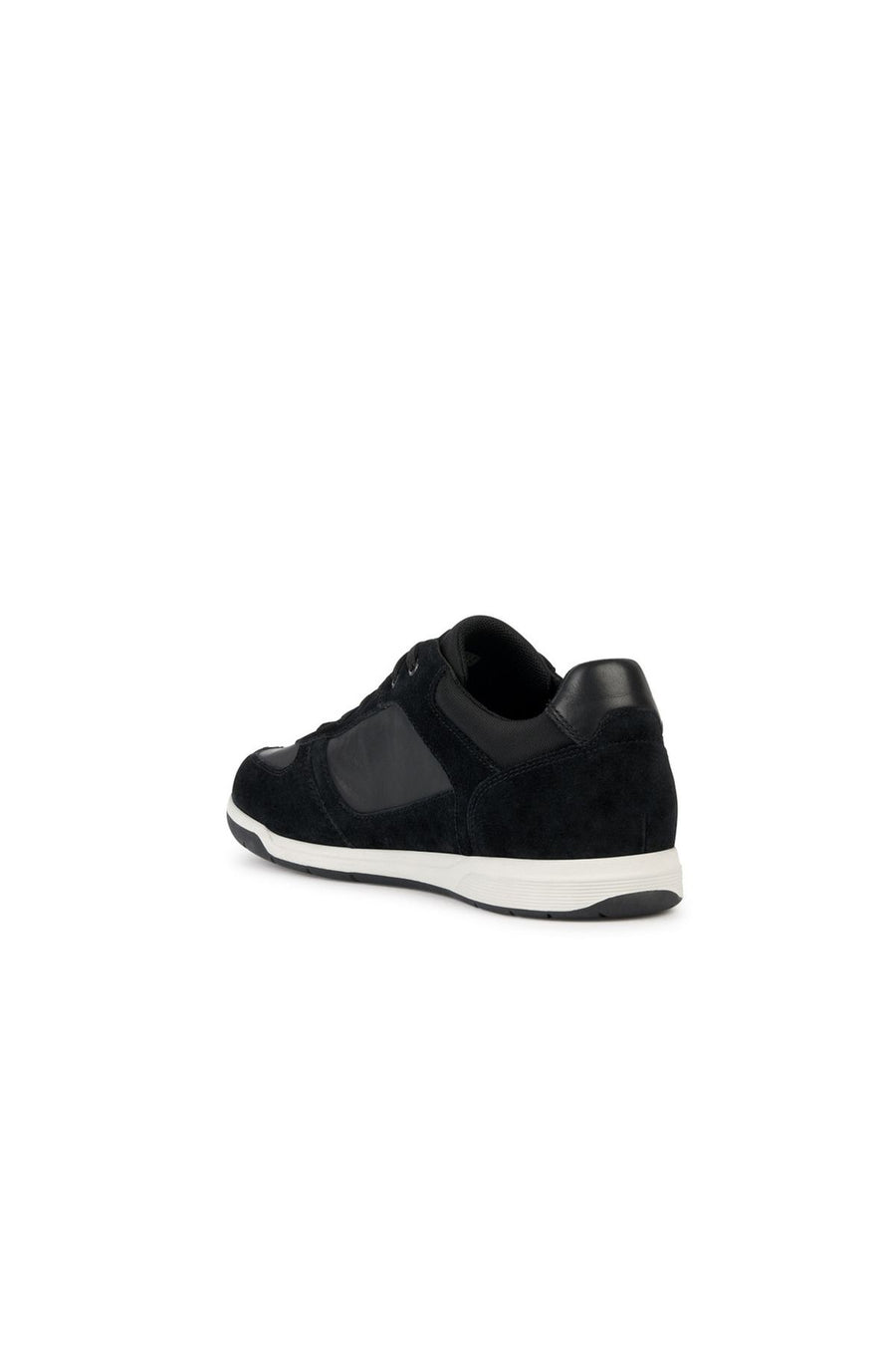Geox Erkek Siyah Spherica Ec3 Bağcıklı Deri Sneaker