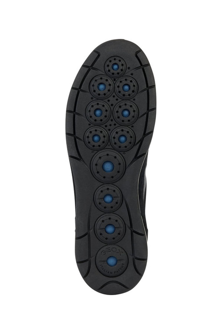 Geox Erkek Siyah Spherica Ec3 Bağcıklı Deri Sneaker