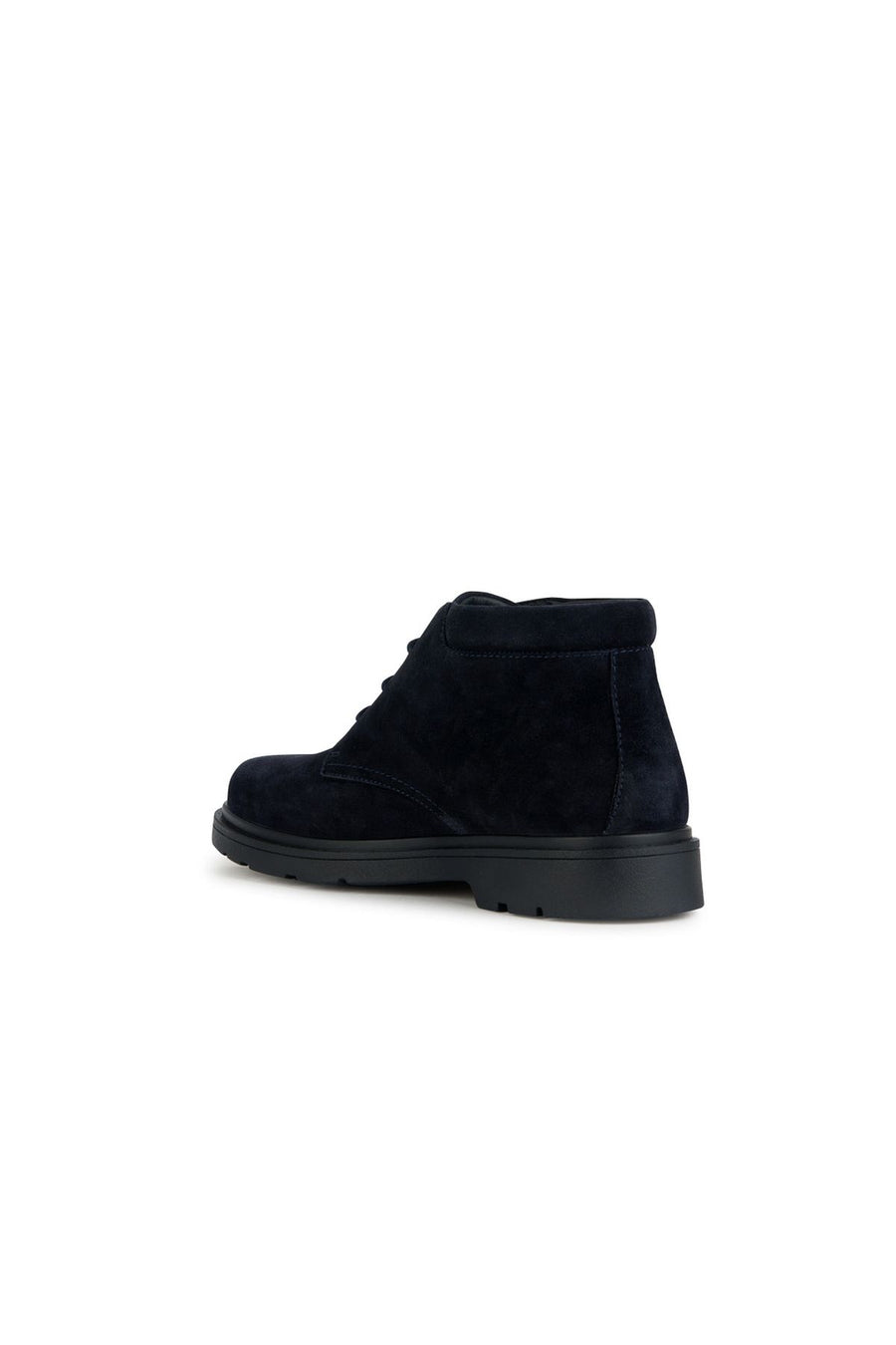 Geox Men's Navy Blue Spherica Nubuck Leather Boots