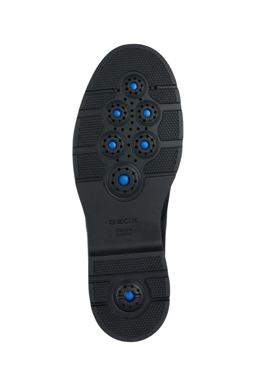 Geox Men's Navy Blue Spherica Nubuck Leather Boots
