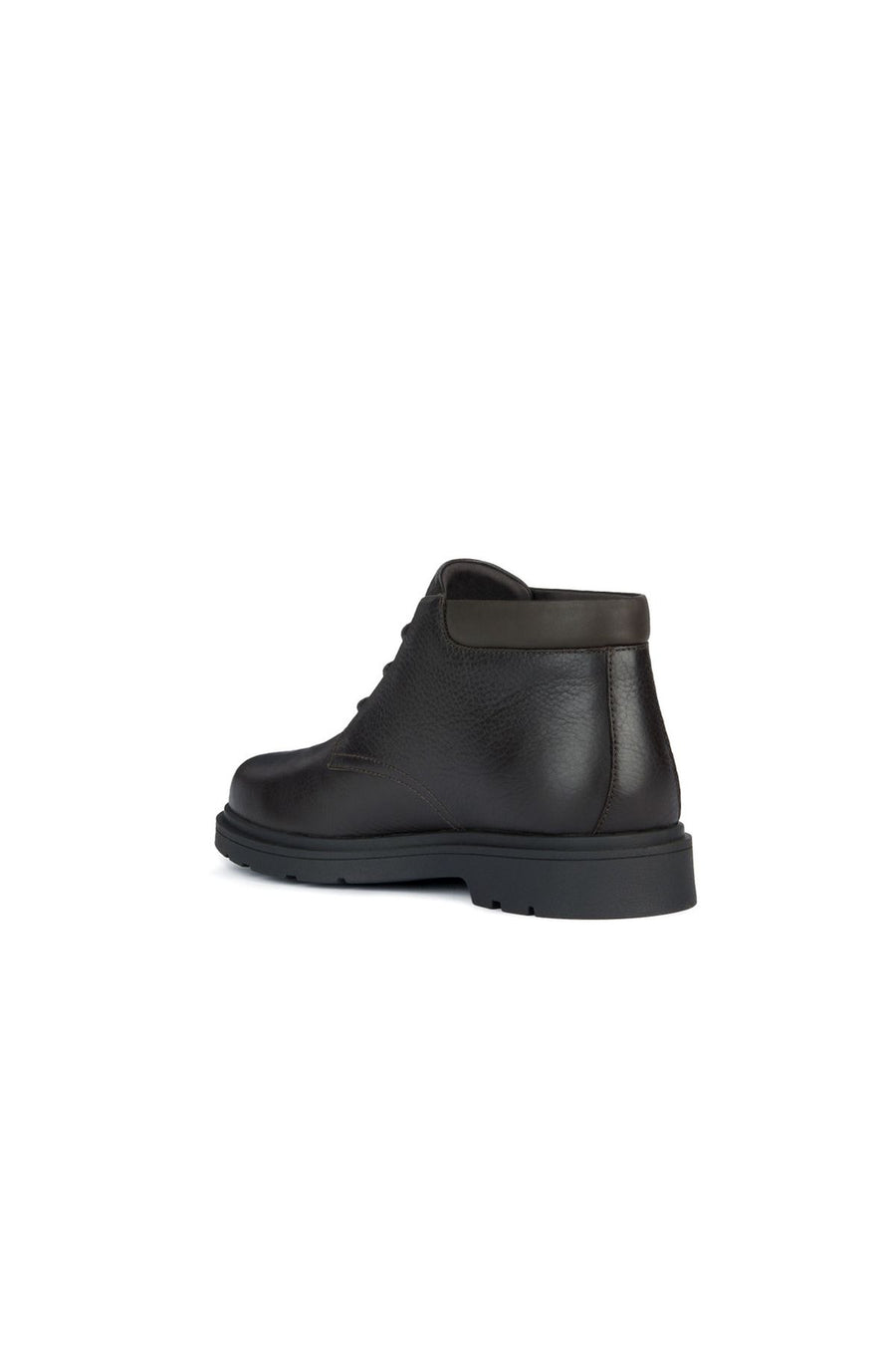 Geox Men's Brown Spherica Lace-Up Leather Boots