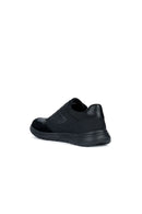 Geox Men's Black Portello Lace-up Leather Sneaker | Derimod